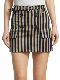 Jonathan Simkhai Striped Skirt at Saks Fifth Avenue